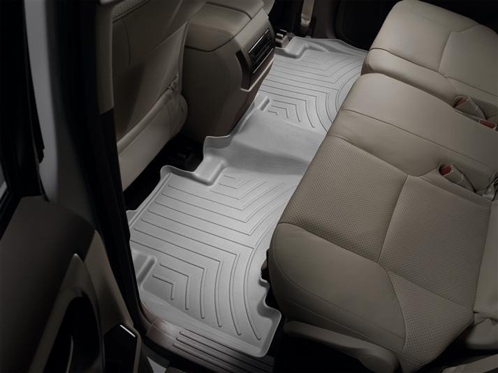 Ковры резиновые WeatherTech Toyota LC150 2009+  задние серые фото
