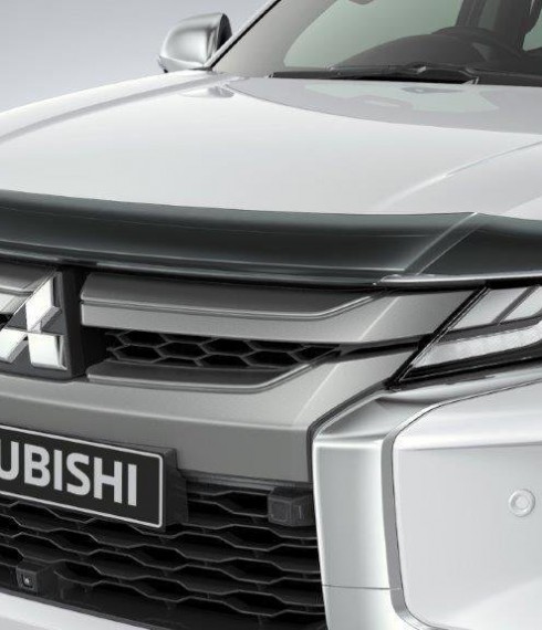 Дефлектор капота Mitsubishi L200 2019+ EGR фото
