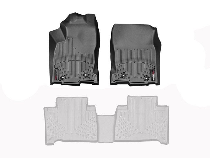 Ковры резиновые WeatherTech Lexus NX 2015+ передние черные фото