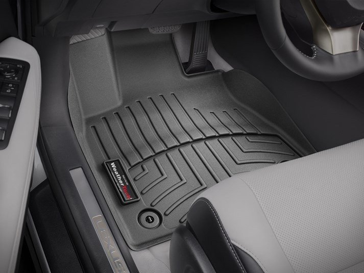 Ковры резиновые WeatherTech Lexus RX 2016+ передние черные фото