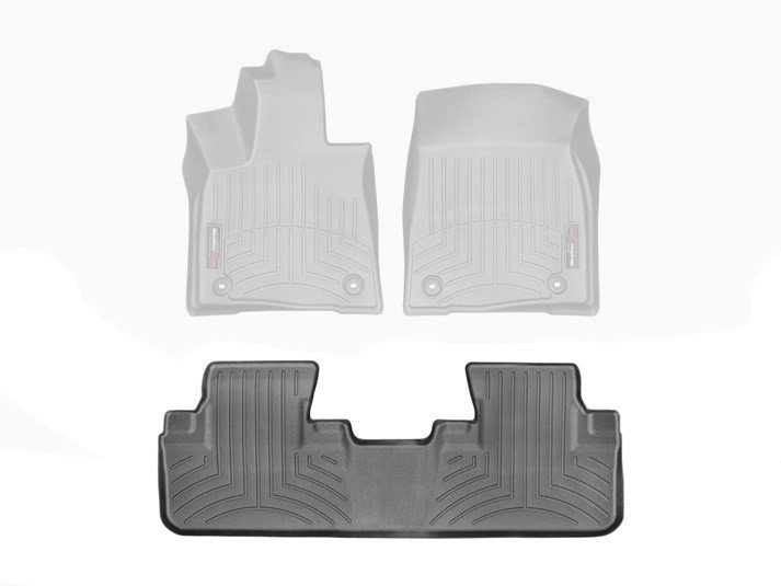 Ковры резиновые WeatherTech Lexus RX 2016+ задние черные фото