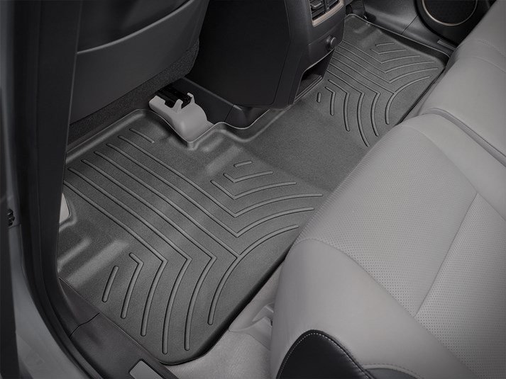 Ковры резиновые WeatherTech Lexus RX 2016+ задние черные фото