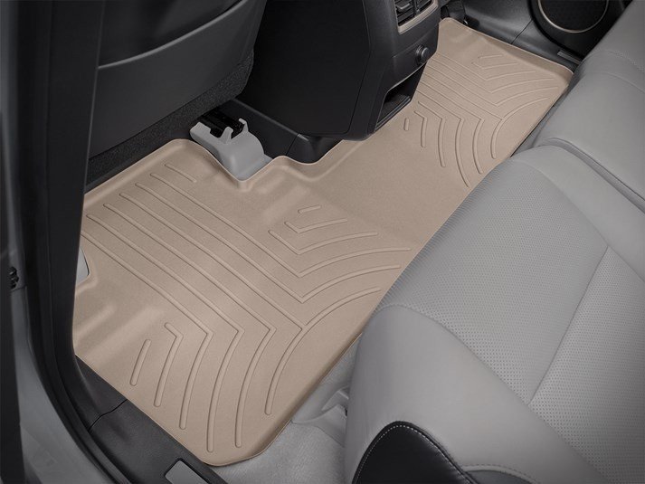 Ковры резиновые WeatherTech Lexus RX 2016+ задние бежевые фото