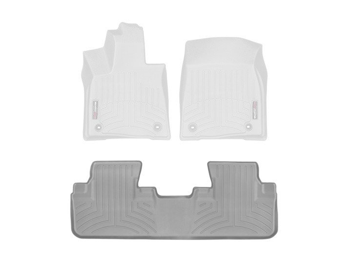 Ковры резиновые WeatherTech Lexus RX 2016+ задние серые фото