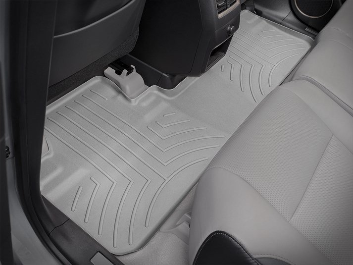 Ковры резиновые WeatherTech Lexus RX 2016+ задние серые фото