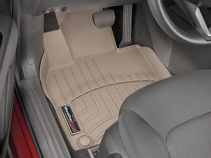 Ковры резиновые WeatherTech Mazda CX-5 2017+ передние бежевые фото