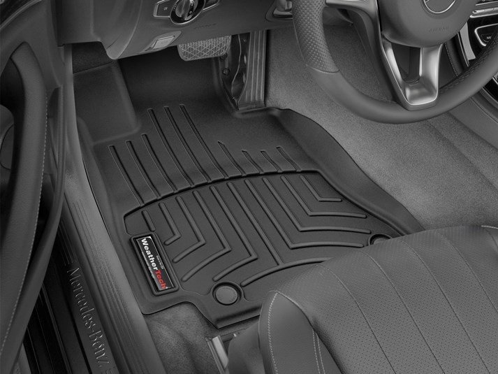 Ковры резиновые WeatherTech E-class  (W213/S213) 2017+ передние черный фото