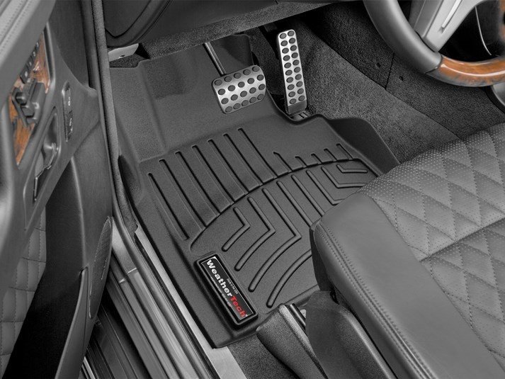 Ковры резиновые WeatherTech MB G-class  (W463/W464) 2013-2018 передние черные фото