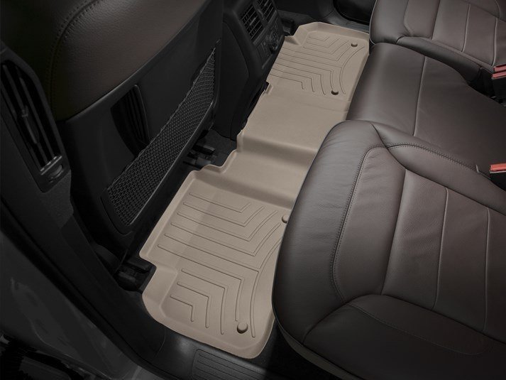 Ковры резиновые  WeatherTech MB ML  2012-2015 задние бежевые фото