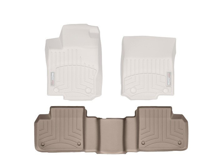 Ковры резиновые  WeatherTech MB ML  2012-2015 задние бежевые фото