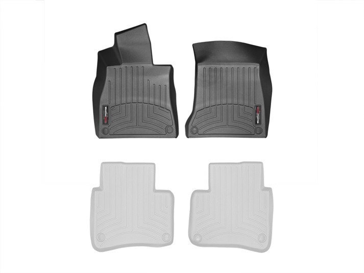 Ковры резиновые WeatherTech MB S-class  (W222) 2014+ передние черные фото