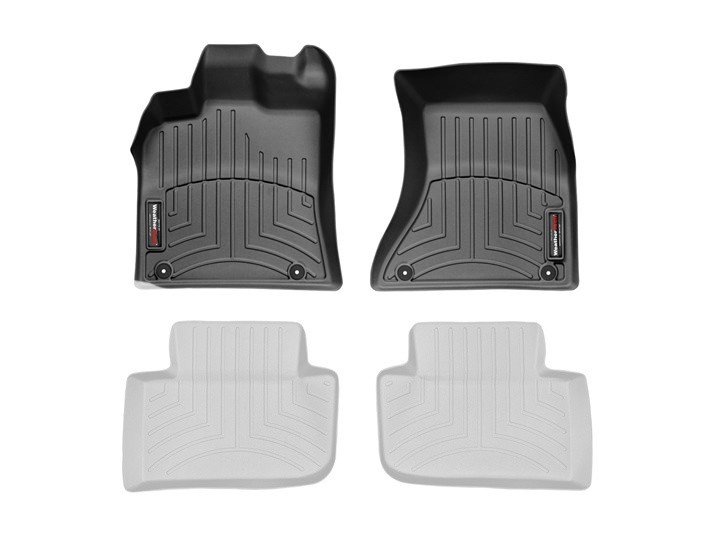 Ковры резиновые WeatherTech Porsche Macan 2014+ передние черные фото