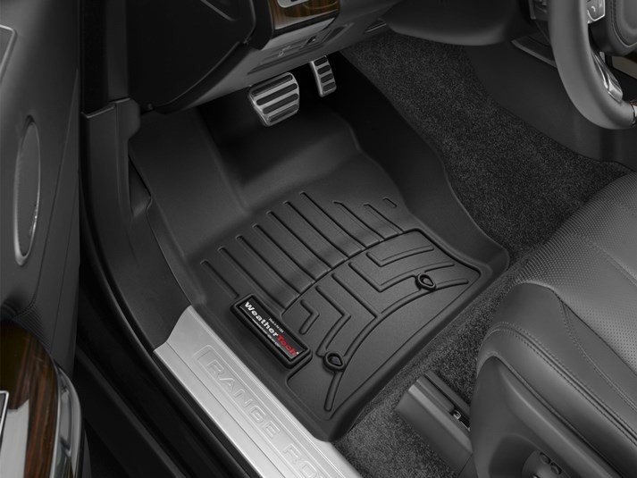 Ковры резиновые WeatherTech Range Rover  2013+ передние черные фото