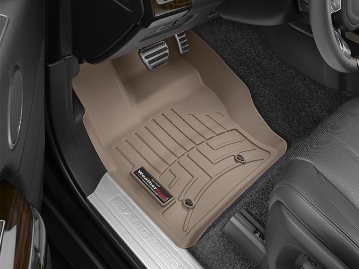 Ковры резиновые WeatherTech Range Rover   2013+ передние бежевые фото