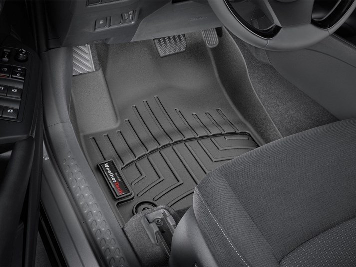 Ковры резиновые WeatherTech Toyota C-HR 2017+  передние черные фото