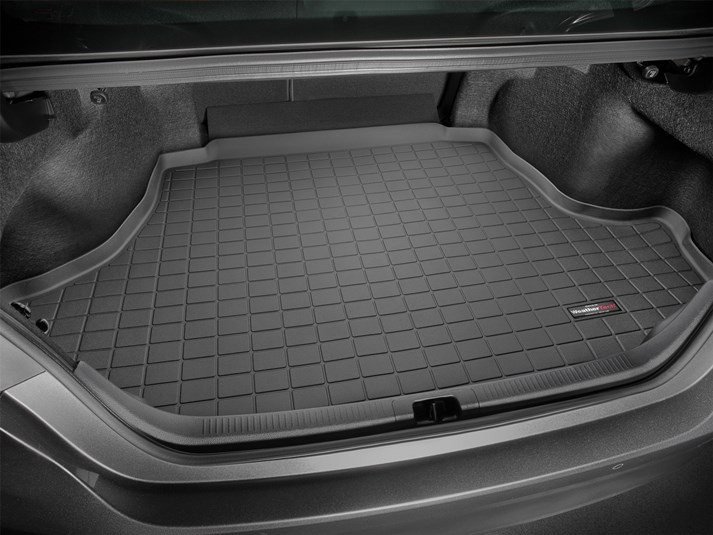 Ковер резиновый WeatherTech Toyota Camry 2017+ в багажник черный фото