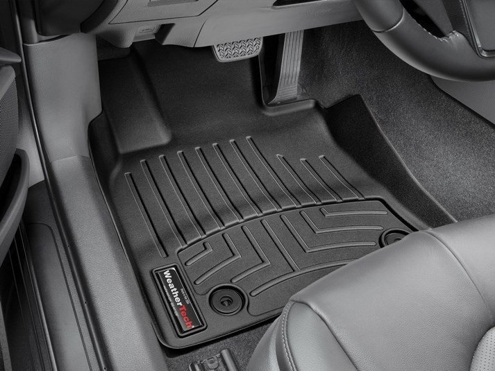 Ковры резиновые WeatherTech Toyota Camry 2017+ передние черные фото