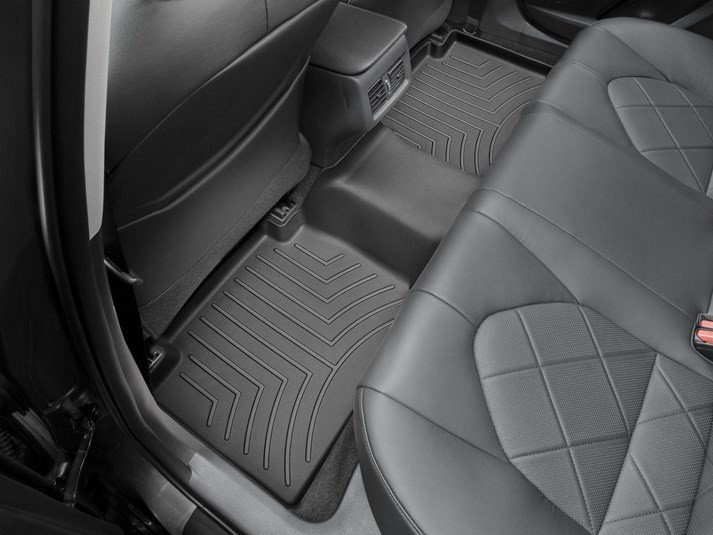 Ковры резиновые WeatherTech Toyota Camry 2017+ задние черные фото