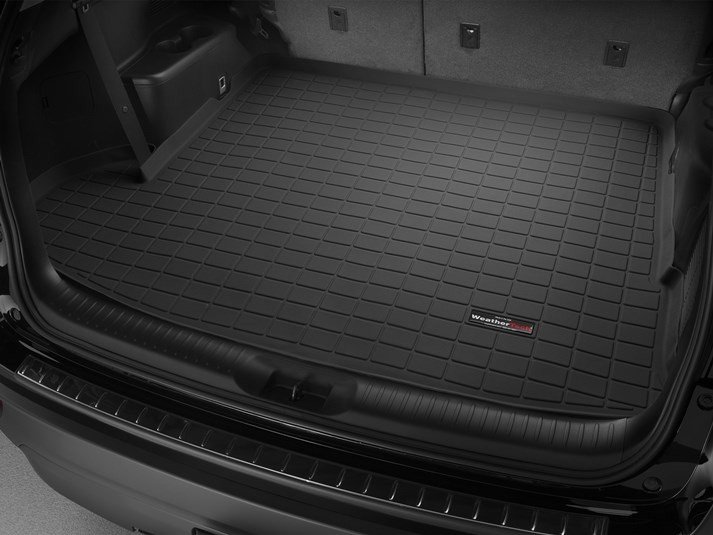 Ковер резиновый WeatherTech Toyota Highlander 2014-2019 в багажник черный фото