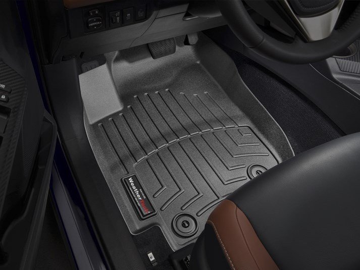 Ковры резиновые WeatherTech Toyota RAV4  2013-2018 передние черные фото