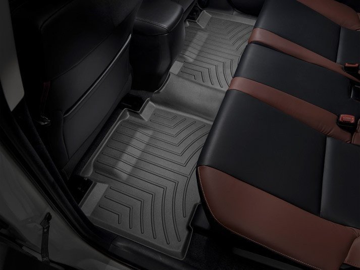 Ковры резиновые WeatherTech Toyota RAV4  2013-2018 задние черные фото