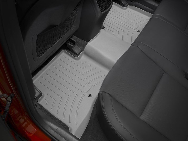 Ковры резиновые WeatherTech Hyundai Tucson USA 2016+  задние серые фото