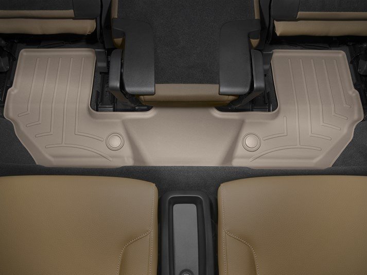 Ковры резиновые WeatherTech Volvo XC-90 2016+ третий ряд бежевые фото