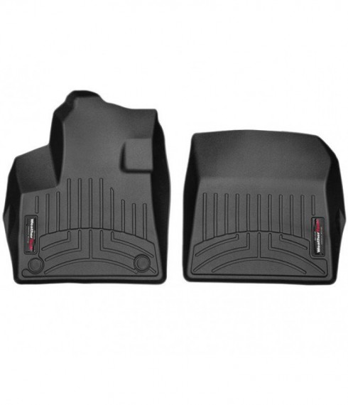 Ковры резиновые WeatherTech Peugeot 3008 2018+ передние черные фото