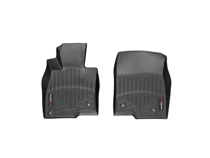 Ковры резиновые WeatherTech Mazda 3 2013-2018    Коврики передние черный фото