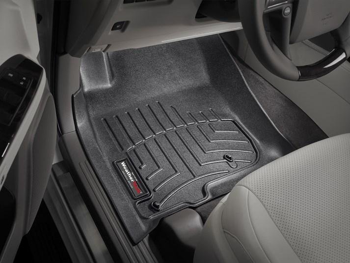 Ковры резиновые WeatherTech Toyota 4 Runner 2010-2012 передние черные фото