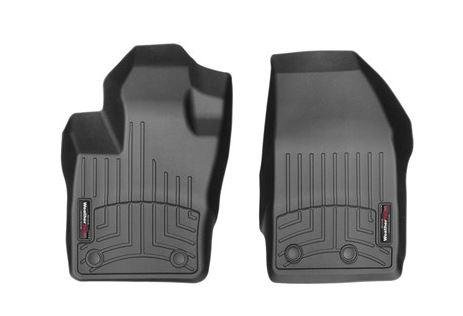 Ковры резиновые WeatherTech  Fiat 500X 2015+  передние черные фото