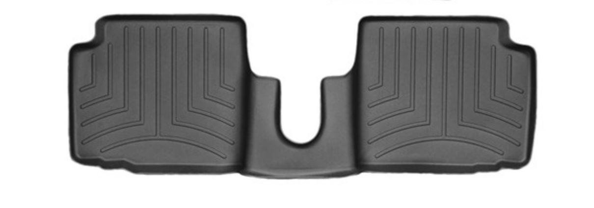 Ковры резиновые WeatherTech  Fiat 500X 2015+  задний черный фото
