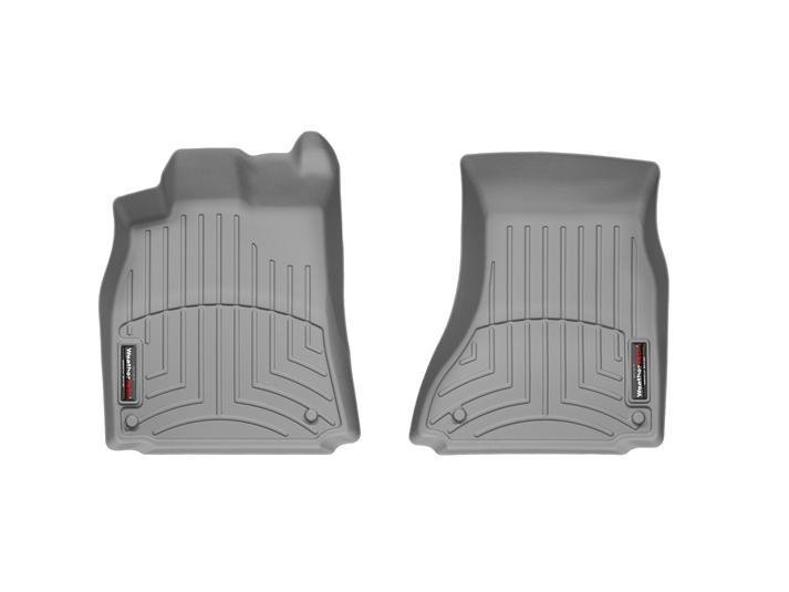 Ковры резиновые WeatherTech передние серые Audi A4 2008-2015 фото