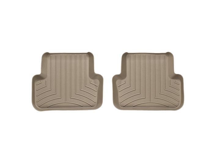 Ковры резиновые WeatherTech задние бежевые Audi A4 2008-2015 фото