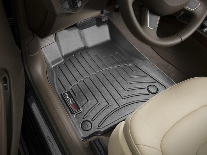 Ковры резиновые WeatherTech передние черные Audi A5 2008-2015 фото