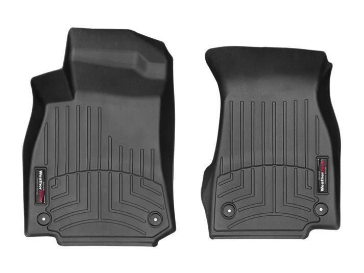 Ковры резиновые WeatherTech передние черные Audi A6 2019+ фото