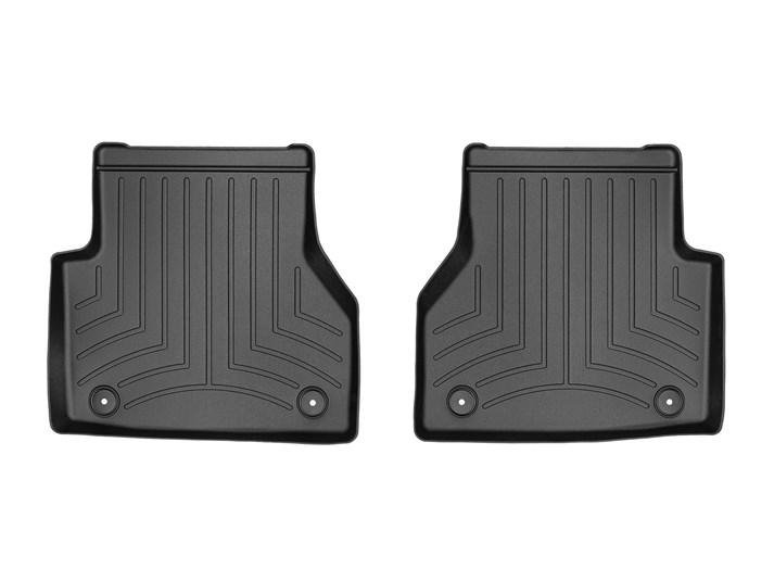 Ковры резиновые WeatherTech задние черные Audi A6 2019+ фото