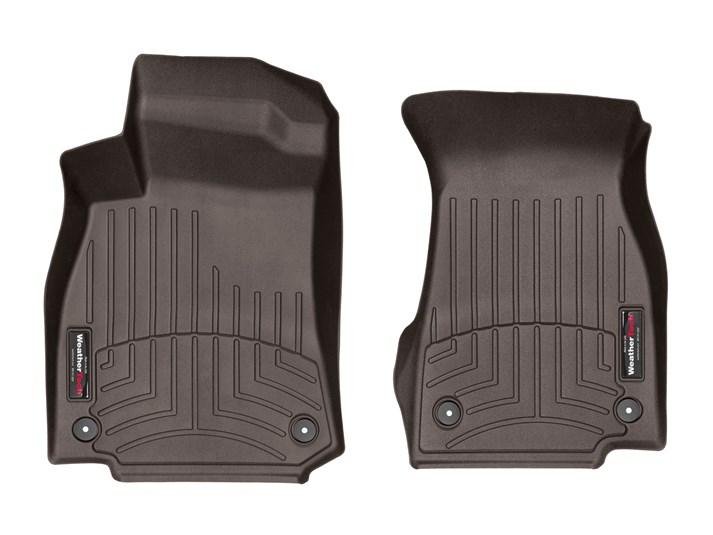 Ковры резиновые WeatherTech передние какао Audi A6 2019+ фото