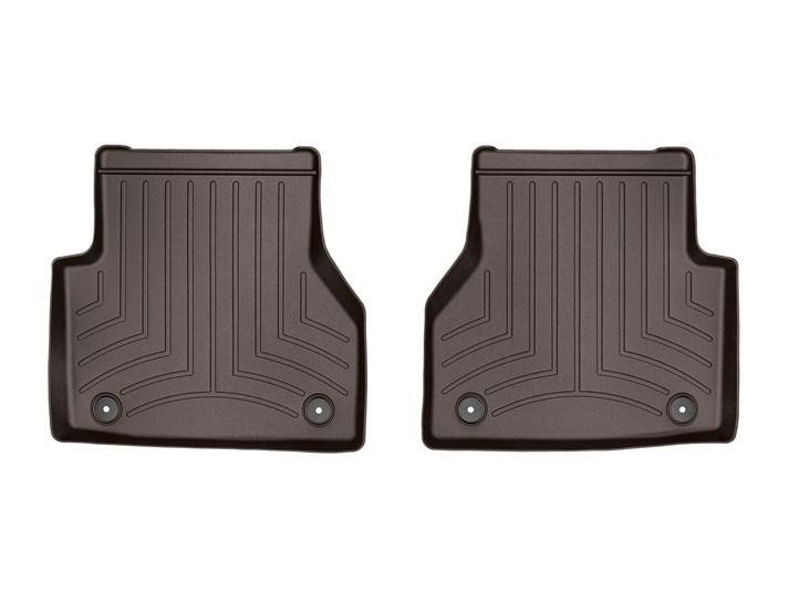Ковры резиновые WeatherTech задние какао Audi A6 2019+ фото