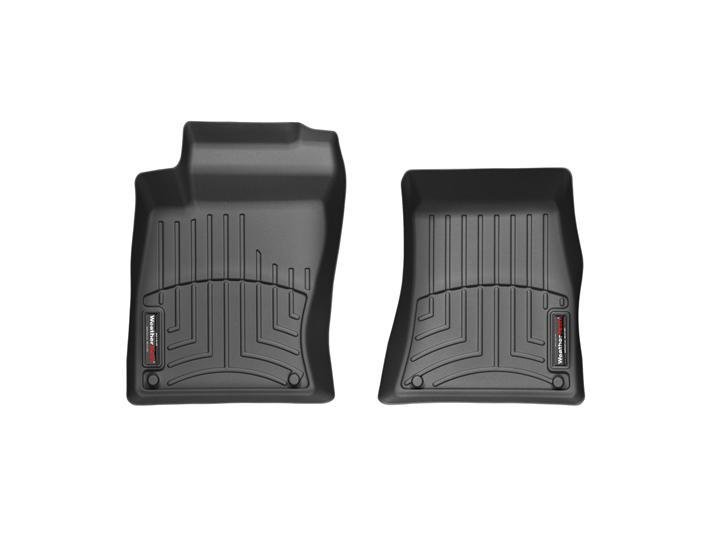 Ковры резиновые WeatherTech передние черные Audi A8 2003-2010 фото