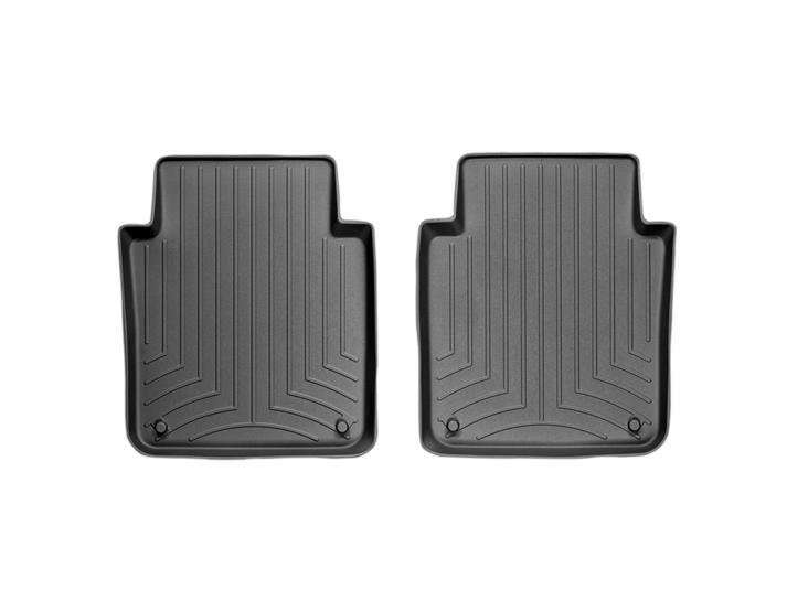 Ковры резиновые WeatherTech задние черные Audi A8 Long 2003-2010 фото