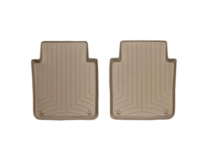 Ковры резиновые WeatherTech задние бежевые  Audi A8 Long 2003-2010 фото