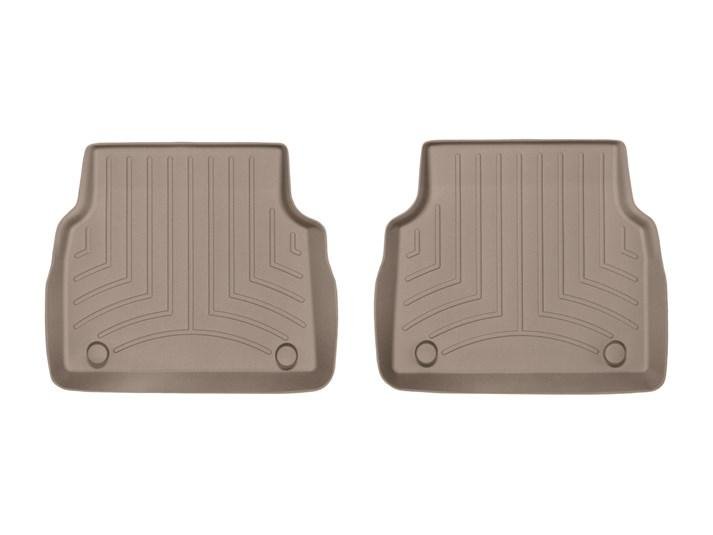 Ковры резиновые WeatherTech задние бежевые  Audi A8 Standart 2011-2016 фото