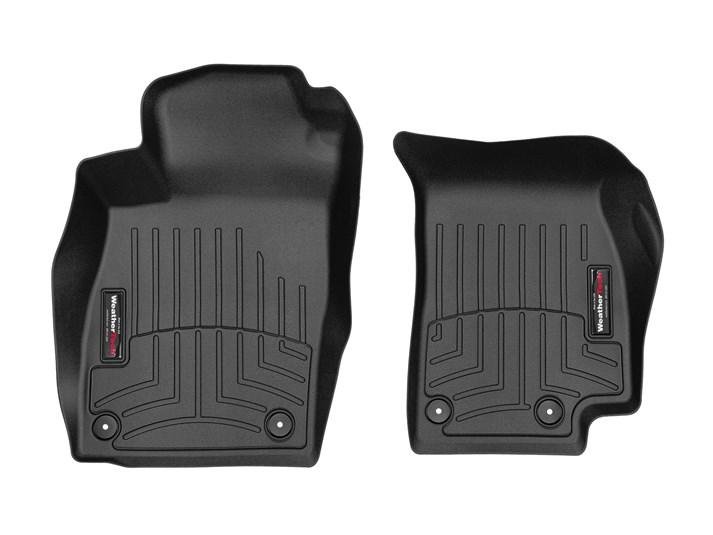 Ковры резиновые WeatherTech передние черные Audi A8 2017+ фото
