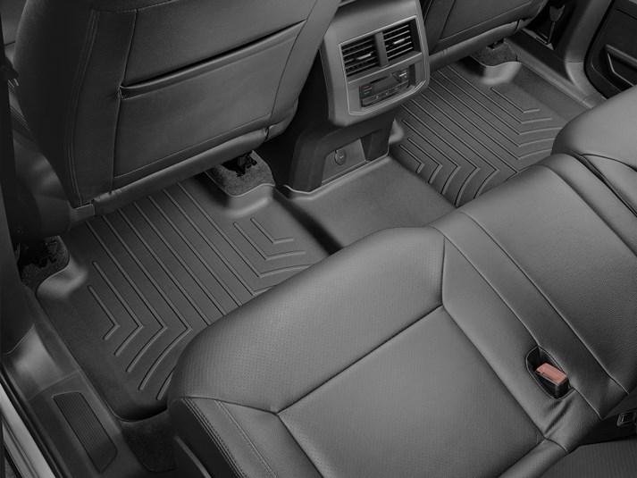 Ковры резиновые WeatherTech VW Atlas 2017+ задние черные фото