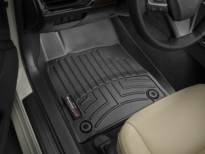 Ковры резиновые WeatherTech Toyota Avalon 2013-2018 передние черные фото