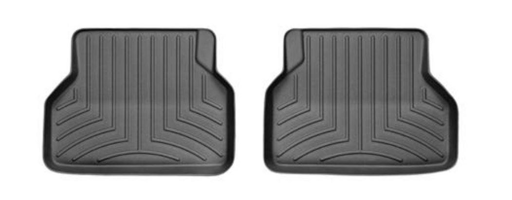Ковры резиновые WeatherTech задние черные BMW 5-Series (E60/E61) 2004-2010 фото