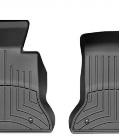 Ковры резиновые WeatherTech передние черные BMW 5-Series 2011-2016 2WD фото
