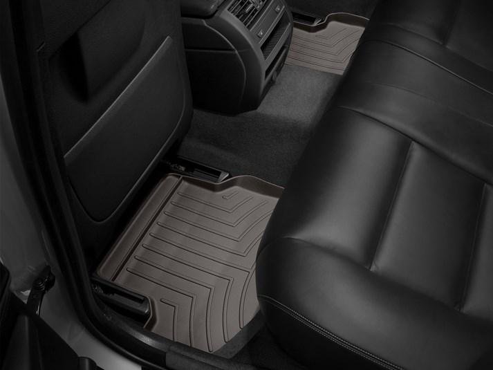 Ковры резиновые WeatherTech задние какао BMW 5-Series 2013-2016 фото