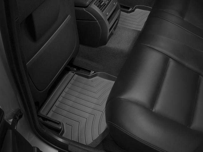 Ковры резиновые WeatherTech задние черные BMW 5-Series 2013-2016 фото